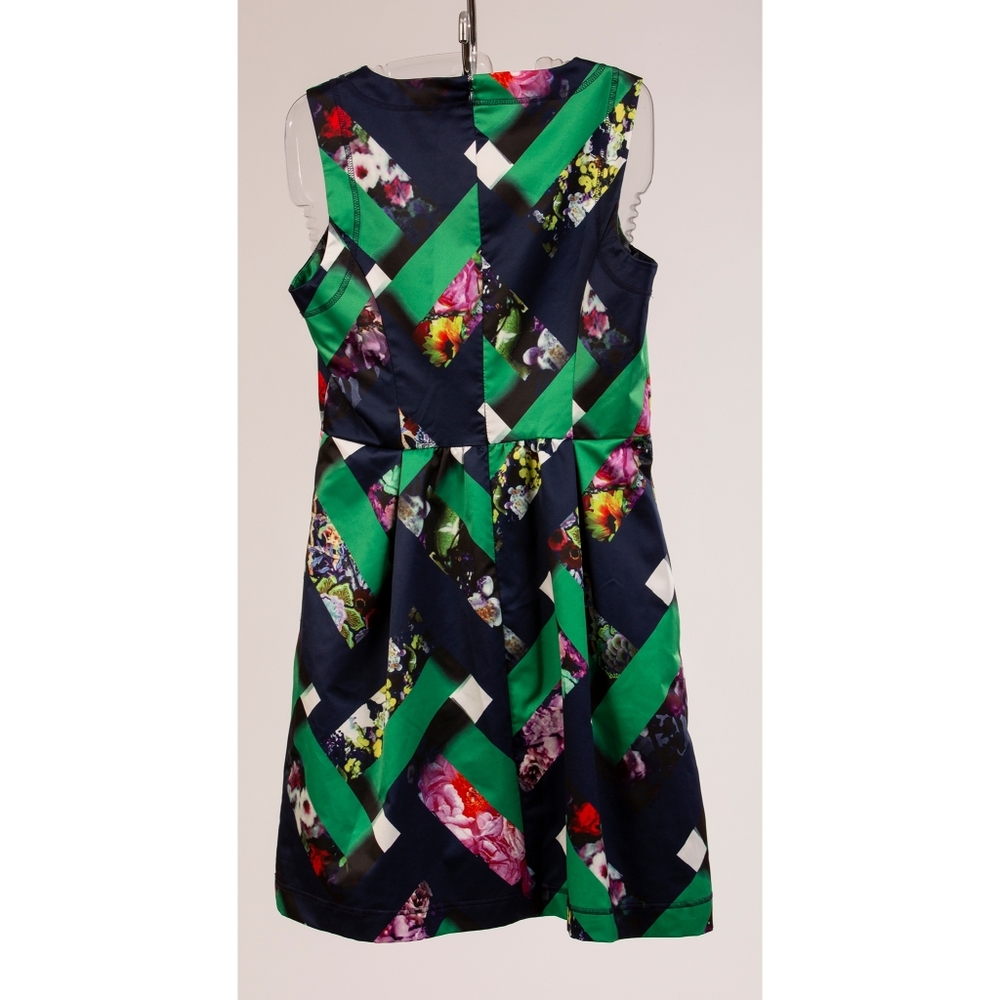 ⭐CYNTHIA ROWLEY Block Print Dress - Picture 3 of 3